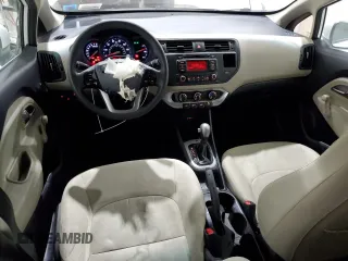 2012 Kia Rio LX with VIN KNADM4A30C6061014, listed as a Copart auction lot 50770005 with 91,472 mi miles and Salvage Title. Bid and sale history available at carsss.com. Image 8.