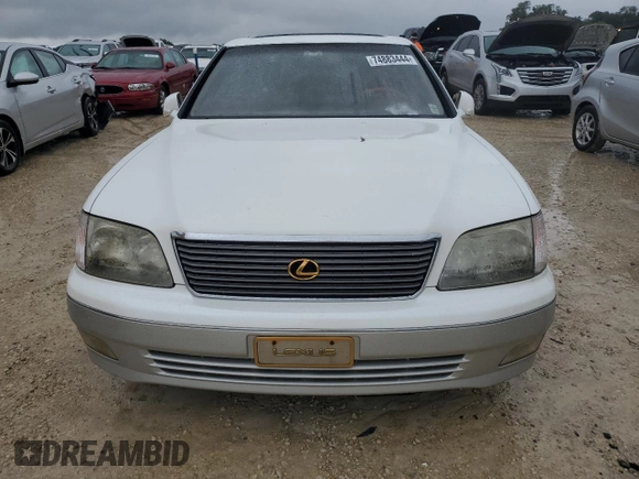 2000 Lexus LS 400 z VIN JT8BH28FXY0178613, wystawiony jako Copart lot #74883444 z przebiegiem Nie podano mil oraz Szkoda całkowita • Salvage title. Historia ofert i sprzedaży dostępna na DreamBid. Obrazek 5.