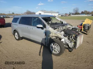 2023 Kia Carnival LX with VIN KNDNB4H33P6254198, listed as a Copart auction lot 79132804 with 51,645 mi miles and Salvage Title. Bid and sale history available at carsss.com. Image 4.