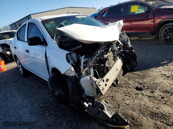 2014 Nissan Versa S Plus with VIN 3N1CN7AP1EL861963, listed as a Copart auction lot 41454095 with 0 mi miles and Salvage Title. Bid and sale history available at carsss.com. Image 4.