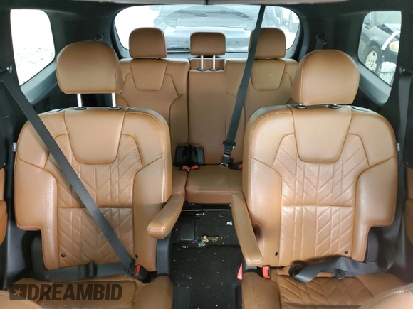 2023 Kia Telluride SX Prestige X-Pro with VIN 5XYP5DGC6PG394325, listed as a Copart auction lot 45753175 with 23,376 mi miles and Salvage title. Bid and sale history available at DreamBid. Image 10.