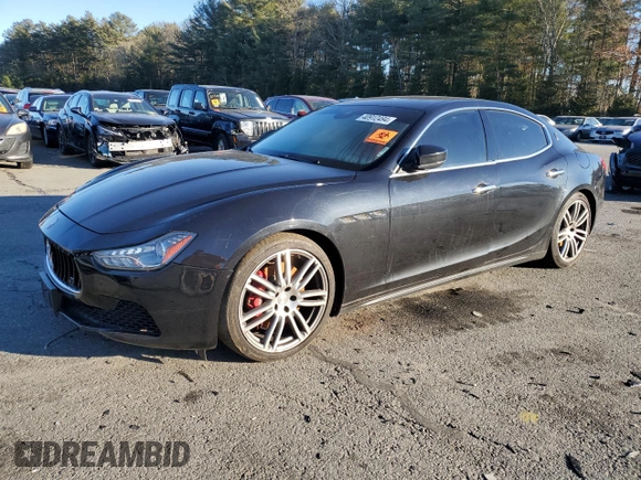 2017 Maserati Ghibli S Q4 with VIN ZAM57RTL1H1248366, listed as a Copart auction lot 40912494 with 103,209 mi miles. Bid and sale history available at carsss.com. Image 1.