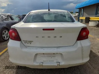 2013 Dodge Avenger SXT with VIN 1C3CDZCB0DN557314, listed as a Copart auction lot 61806395 with 98,967 mi miles and Clean title. Bid and sale history available at DreamBid. Image 6.
