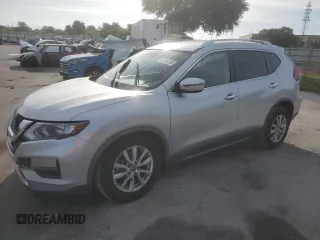 2020 Nissan Rogue SV with VIN KNMAT2MT2LP517288, listed as a Copart auction lot 61506345 with 76,097 mi miles and Non repairable. Bid and sale history available at DreamBid. Image 1.