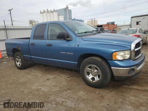 2004 Dodge 1500 SLT with VIN 1D7HA18N14J249323, listed as a Copart auction lot 43077555 with Not Provided miles and Clean Title. Bid and sale history available at carsss.com. Image 4.