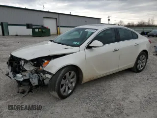 2013 Buick Regal Turbo Premium 1 with VIN 2G4GS5EV4D9176101, listed as a Copart auction lot 53747315 with 0 mi miles and Salvage Title. Bid and sale history available at carsss.com. Image 1.