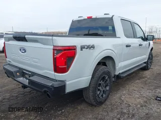 2024 Ford F-150 STX with VIN 1FTEW2LP1RFC11484, listed as a IAAI auction lot 41661056 with 2,128 mi miles and . Bid and sale history available at carsss.com. Image 4.