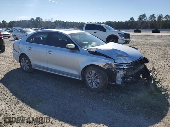 2015 Volkswagen Jetta Sedan 1.8T SE with VIN 3VWD07AJ7FM301515, listed as a Copart auction lot 42829825 with 91,342 mi miles and Salvage Title. Bid and sale history available at carsss.com. Image 4.