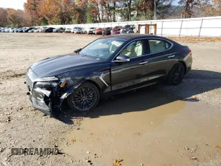 2019 Genesis G70 3.3T Advanced with VIN KMTG34LE0KU014725, listed as a Copart auction lot 78413784 with Not Provided miles and Non Repairable. Bid and sale history available at carsss.com. Image 1.