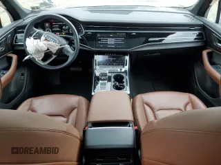 2021 Audi Q7 Premium with VIN WA1AJAF7XMD026559, listed as a Copart auction lot 74048224 with 59,648 mi miles and Salvage title. Bid and sale history available at DreamBid. Image 8.