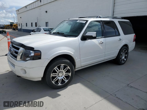 2012 Ford Expedition Limited with VIN 1FMJU2A57CEF62852, listed as a Copart auction lot 53166985 with 122,480 mi miles and Clean title. Bid and sale history available at DreamBid. Image 1.
