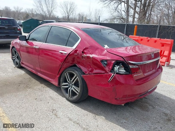 2017 Honda Accord Sedan Sport SE with VIN 1HGCR2F13HA276386, listed as a IAAI auction lot 41831810 with NaN miles. Bid and sale history available at carsss.com. Image 3.