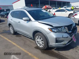 2017 Nissan Rogue S with VIN KNMAT2MV0HP536463, listed as a IAAI auction lot 42563910 with 140,427 mi miles and . Bid and sale history available at DreamBid. Image 1.