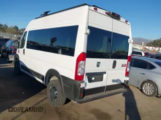 2021 Ram ProMaster Cargo with VIN 3C6LRVBG8ME539769, listed as a IAAI auction lot 40813813 with 39,935 mi miles. Bid and sale history available at carsss.com. Image 3.