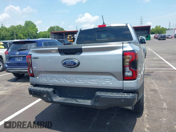 2024 Ford Ranger Lariat with VIN 1FTER4KH8RLE29047, listed as a IAAI auction lot 42669512 with 14,525 mi miles and . Bid and sale history available at DreamBid. Image 16.