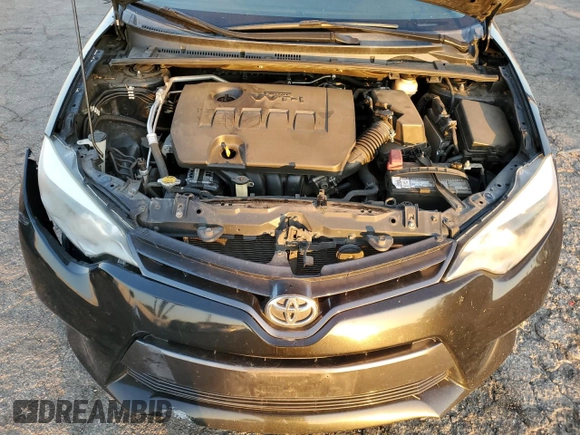 2016 Toyota Corolla L z VIN 5YFBURHE6GP513853, wystawiony jako Copart lot #87652715 z przebiegiem 145 502 mil mil oraz Szkoda całkowita • Salvage title. Historia ofert i sprzedaży dostępna na DreamBid. Obrazek 11.