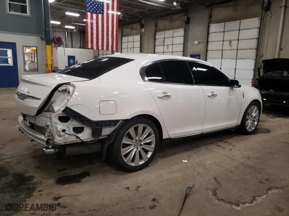 2016 Lincoln MKS EcoBoost with VIN 1LNHL9FT7GG601192, listed as a Copart auction lot 89186655 with 98,122 mi miles and Non Repairable. Bid and sale history available at carsss.com. Image 3.