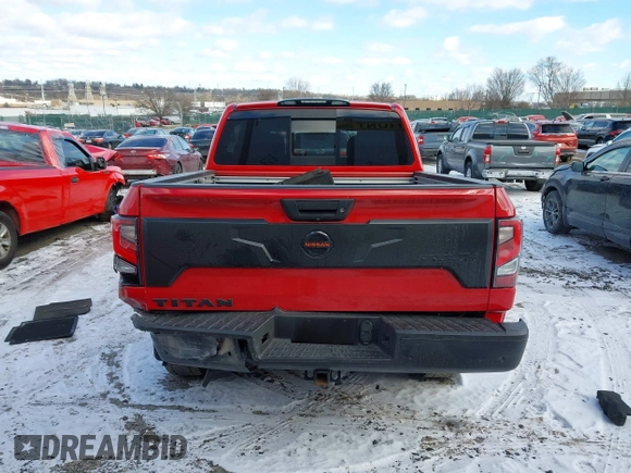 2021 Nissan Titan Pro-4X with VIN 1N6AA1ED6MN532524, listed as a IAAI auction lot 41225606 with 44,225 mi miles and . Bid and sale history available at DreamBid. Image 17.