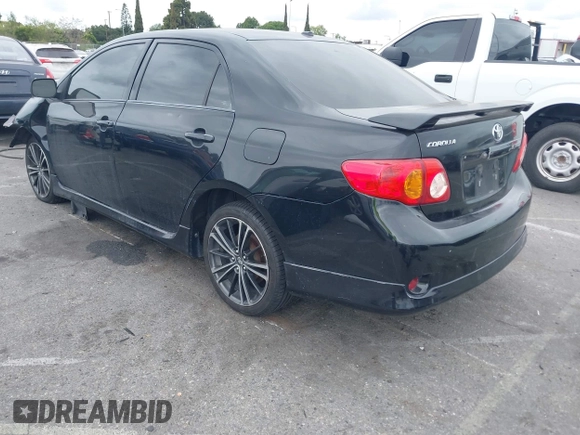 2010 Toyota Corolla with VIN 2T1BU4EE2AC411013, listed as a IAAI auction lot 42052489 with Not Provided miles. Bid and sale history available at carsss.com. Image 3.