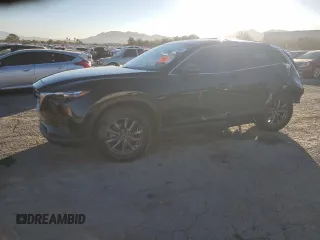 2021 Mazda CX-9 Touring with VIN JM3TCBCY0M0537921, listed as a Copart auction lot 82176424 with 51,592 mi miles and Salvage Title. Bid and sale history available at carsss.com. Image 1.