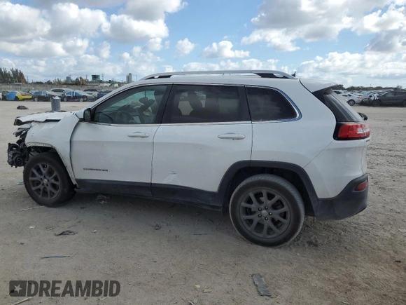 2016 Jeep Cherokee Latitude with VIN 1C4PJLCB9GW376343, listed as a Copart auction lot 44128145 with 94,471 mi miles and Salvage Title. Bid and sale history available at carsss.com. Image 2.