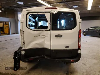 2024 Ford Transit Cargo with VIN 1FTBR1Y88RKA70197, listed as a Copart auction lot 76137834 with Not Provided miles and Clean Title. Bid and sale history available at DreamBid. Image 6.