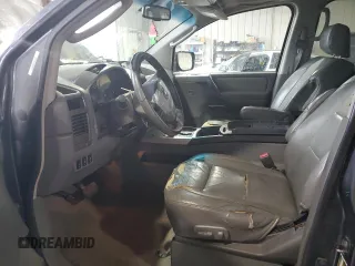 2007 Nissan Armada SE z VIN 5N1BA08A27N700193, wystawiony jako Copart lot #58807975 z przebiegiem 254 318 mil mil oraz Szkoda całkowita • Salvage title. Historia ofert i sprzedaży dostępna na DreamBid. Obrazek 7.