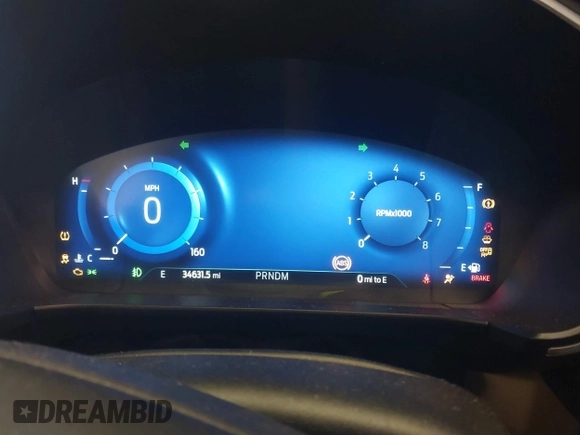 2020 Ford Escape Titanium with VIN 1FMCU9J95LUA39338, listed as a IAAI auction lot 42319122 with 34,631 mi miles and . Bid and sale history available at DreamBid. Image 7.
