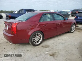 2006 Cadillac CTS with VIN 1G6DP577260145954, listed as a Copart auction lot 81276354 with 195,879 mi miles and Salvage Title. Bid and sale history available at carsss.com. Image 3.