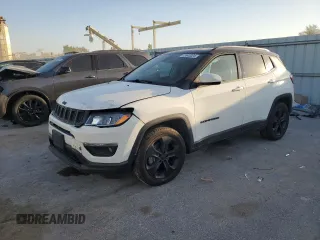 2020 Jeep Compass Latitude with VIN 3C4NJCBB9LT141160, listed as a Copart auction lot 73943324 with Not provided miles and Salvage title. Bid and sale history available at DreamBid. Image 1.