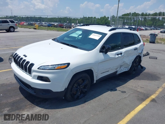 2016 Jeep Cherokee Sport with VIN 1C4PJLAB1GW336793, listed as a IAAI auction lot 42437118 with 8,424 mi miles and . Bid and sale history available at DreamBid. Image 18.