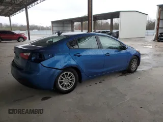 2015 Kia Forte LX with VIN KNAFX4A6XF5258860, listed as a Copart auction lot 44387555 with 119,241 mi miles and Salvage Title. Bid and sale history available at carsss.com. Image 3.