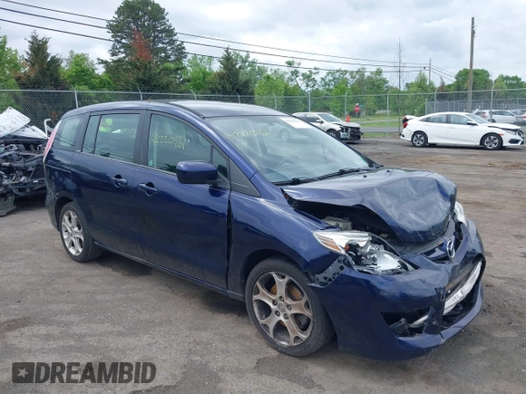 2010 Mazda 5 Sport with VIN JM1CR2W31A0364476, listed as a IAAI auction lot 42220961 with 177,885 mi miles and . Bid and sale history available at DreamBid. Image 1.