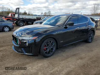 2019 Maserati Levante GranSport with VIN ZN661XUS5KX309824, listed as a Copart auction lot 80495554 with 69,716 mi miles and Salvage Title. Bid and sale history available at carsss.com. Image 1.