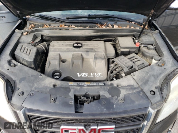 2015 GMC Terrain SLE with VIN 2GKFLWE35F6194634, listed as a Copart auction lot 74590874 with 117,410 mi miles and Salvage Title. Bid and sale history available at DreamBid. Image 12.