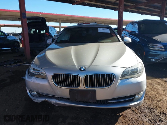 2013 BMW 5 Series 528i with VIN WBAXG5C56DDY36275, listed as a IAAI auction lot 41881102 with 104,022 mi miles and . Bid and sale history available at carsss.com. Image 12.