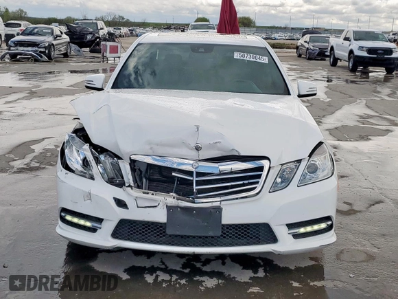 2013 Mercedes-Benz E 350 Luxury with VIN WDDHF5KB3DA705006, listed as a Copart auction lot 50730045 with 128,540 mi miles and Salvage title. Bid and sale history available at DreamBid. Image 5.