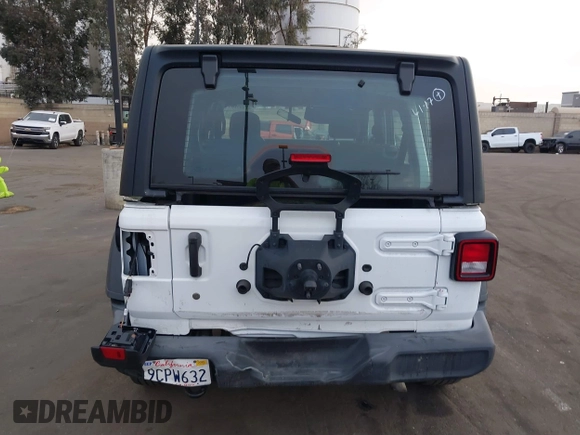 2022 Jeep Wrangler Unlimited Sport with VIN 1C4HJXDNXNW253510, listed as a IAAI auction lot 41461051 with 32,571 mi miles and . Bid and sale history available at DreamBid. Image 17.