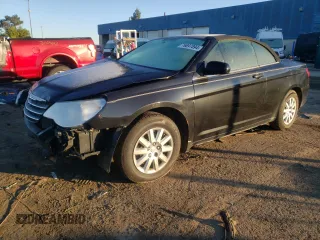 2010 Chrysler Sebring LX with VIN 1C3BC4EB8AN177048, listed as a Copart auction lot 76697894 with 126,572 mi miles and Salvage Title. Bid and sale history available at carsss.com. Image 1.