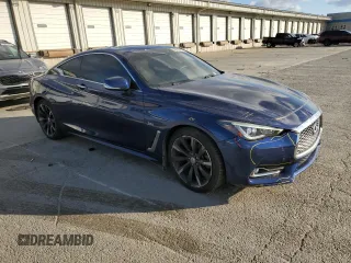 2017 Infiniti Q60 Premium with VIN JN1EV7EL8HM552436, listed as a Copart auction lot 49728925 with 48,104 mi miles and Salvage title. Bid and sale history available at DreamBid. Image 4.