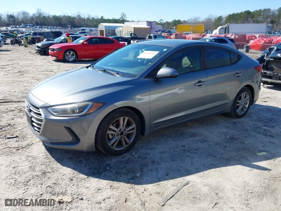 2017 Hyundai Elantra Value Edition with VIN KMHD84LFXHU262996, listed as a IAAI auction lot 41641905 with 100,263 mi miles. Bid and sale history available at carsss.com. Image 20.