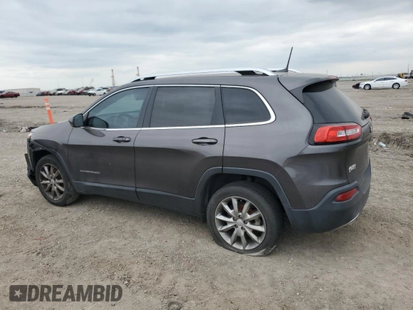 2017 Jeep Cherokee Limited with VIN 1C4PJLDB9HD237597, listed as a Copart auction lot 53053055 with 133,471 mi miles and Clean Title. Bid and sale history available at carsss.com. Image 2.