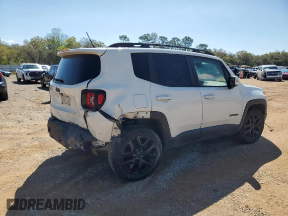 2017 Jeep Renegade Altitude with VIN ZACCJABB7HPG47869, listed as a Copart auction lot 50397575 with Not Provided miles and Salvage Title. Bid and sale history available at DreamBid. Image 3.