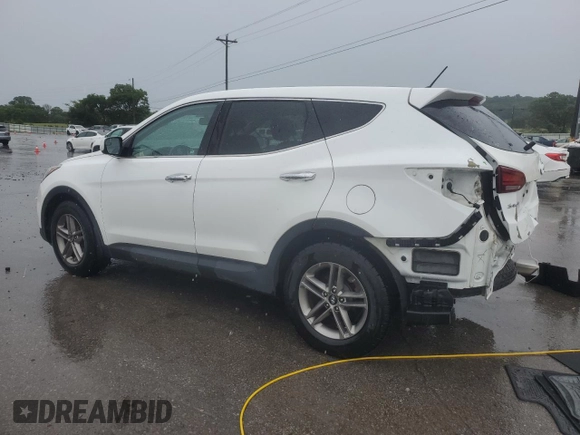2018 Hyundai Santa Fe 2.4L with VIN 5NMZT3LB9JH088836, listed as a Copart auction lot 60206855 with 111,208 mi miles and Salvage title. Bid and sale history available at DreamBid. Image 2.