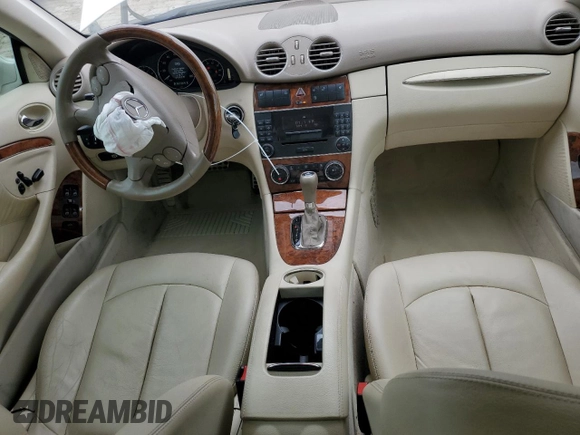 2009 Mercedes-Benz CLK 350 with VIN WDBTJ56H79F270419, listed as a Copart auction lot 78485844 with 88,726 mi miles and Salvage Title. Bid and sale history available at DreamBid. Image 8.