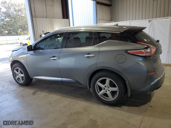 2015 Nissan Murano SV with VIN 5N1AZ2MG5FN247776, listed as a Copart auction lot 85752614 with 134,844 mi miles and Salvage Title. Bid and sale history available at carsss.com. Image 2.