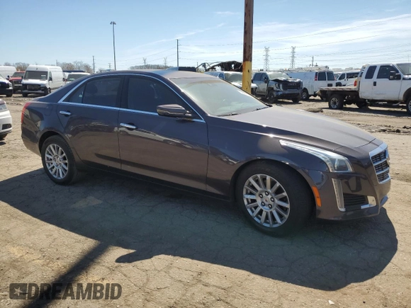 2014 Cadillac CTS Luxury AWD with VIN 1G6AX5S3XE0167903, listed as a Copart auction lot 53507035 with 119,179 mi miles and Clean Title. Bid and sale history available at DreamBid. Image 4.
