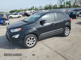 2018 Ford EcoSport SE z VIN MAJ3P1TE6JC215376, wystawiony jako Copart lot #54223645 z przebiegiem 51 392 mil mil oraz Czysty tytuł • Clean title. Historia ofert i sprzedaży dostępna na DreamBid. Obrazek 1.