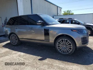 2021 Land Rover Range Rover Westminster with VIN SALGS2RU1MA455989, listed as a Copart auction lot 50598255 with 54,639 mi miles and Salvage Title. Bid and sale history available at carsss.com. Image 4.