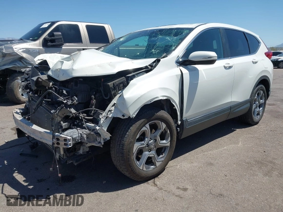 2017 Honda CR-V EX-L with VIN 2HKRW2H87HH650924, listed as a IAAI auction lot 42131606 with 72,415 mi miles and . Bid and sale history available at carsss.com. Image 2.